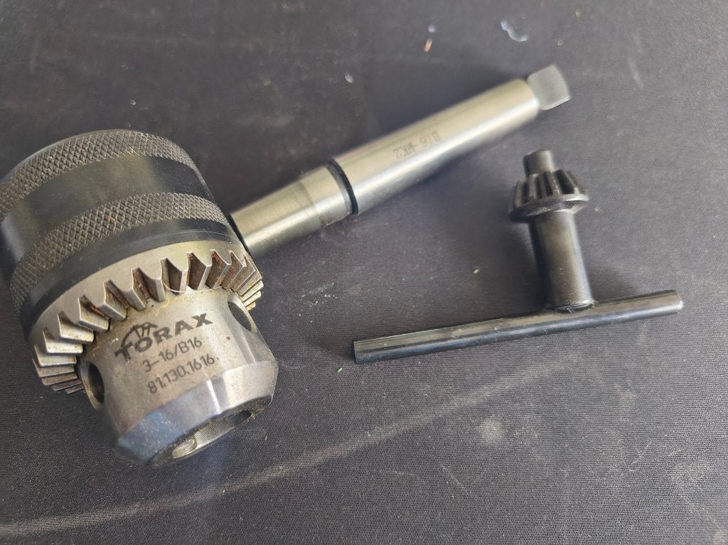 Torax 3-16 mm boorhouder met stift, Ophalen of Verzenden, Zo goed als nieuw, Houtdraaibank