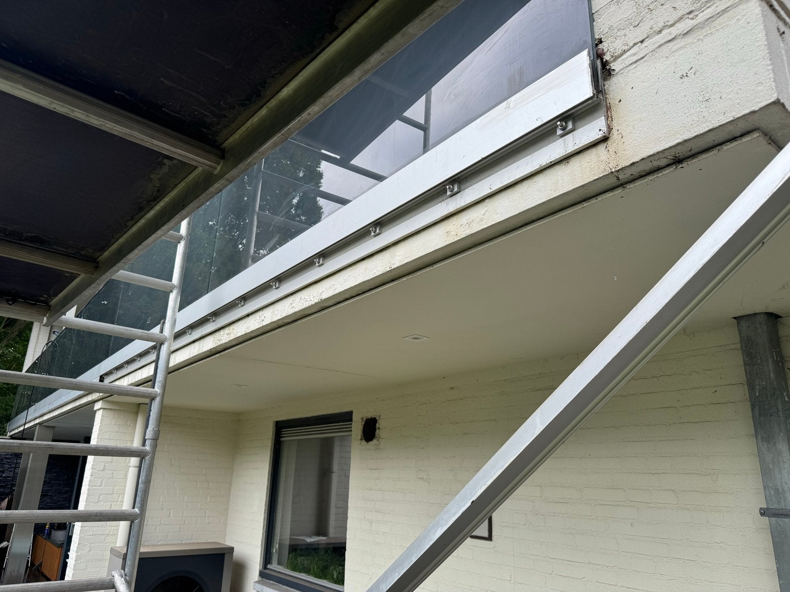 Balustrade profielen alu, Gebruikt, 225 cm of meer, Overige typen, Aluminium