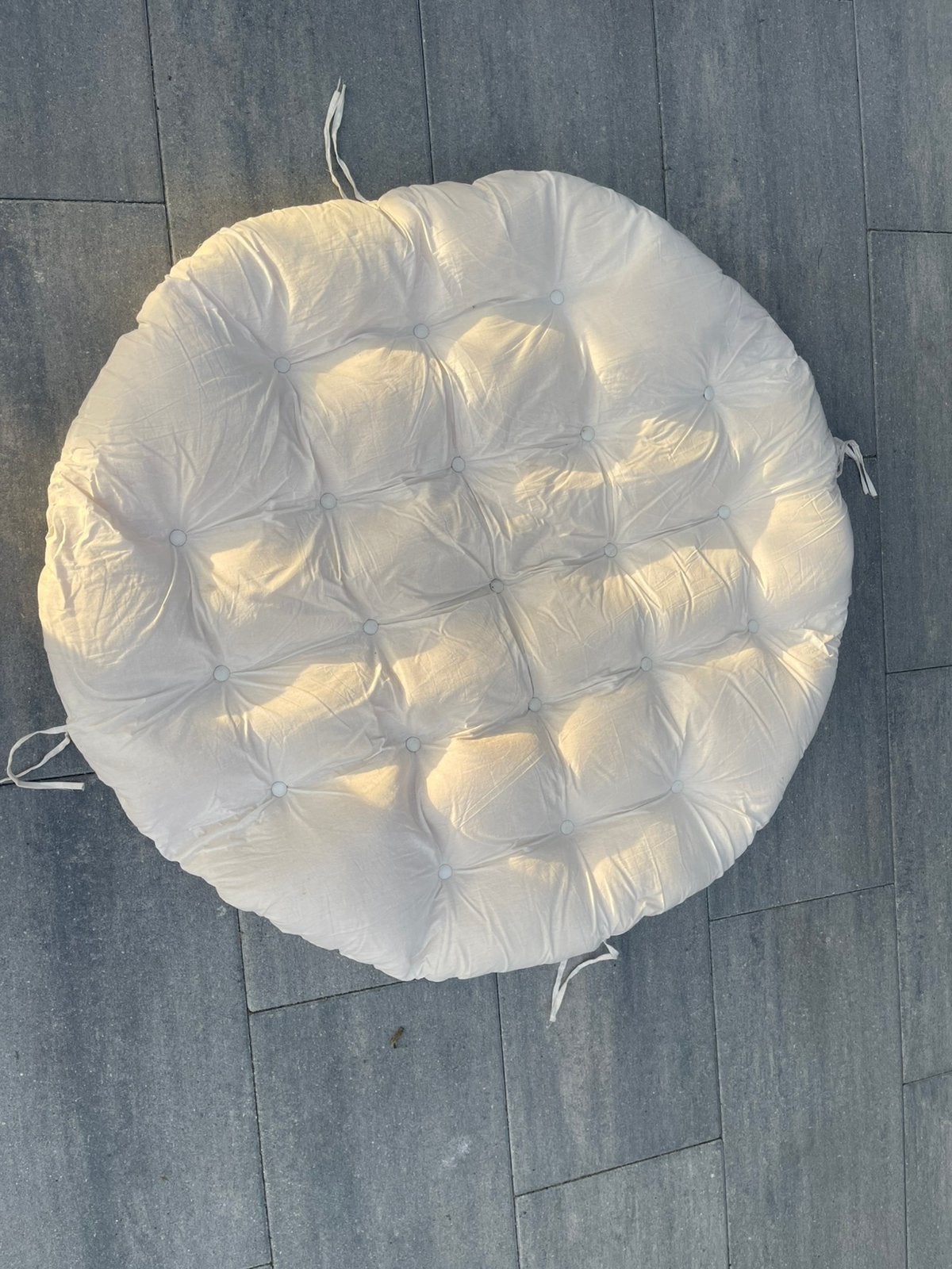 Papasan kussen 1.30 zonder stoel., Ophalen, Zo goed als nieuw, Eén