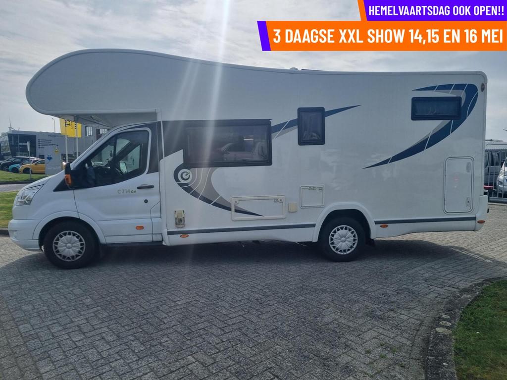 Chausson C714GA FLASH / 6 PERSOONS RDW + AIRCO +LUCHTVERING, Diesel, Elektrische ramen, Koelkast, Half-integraal