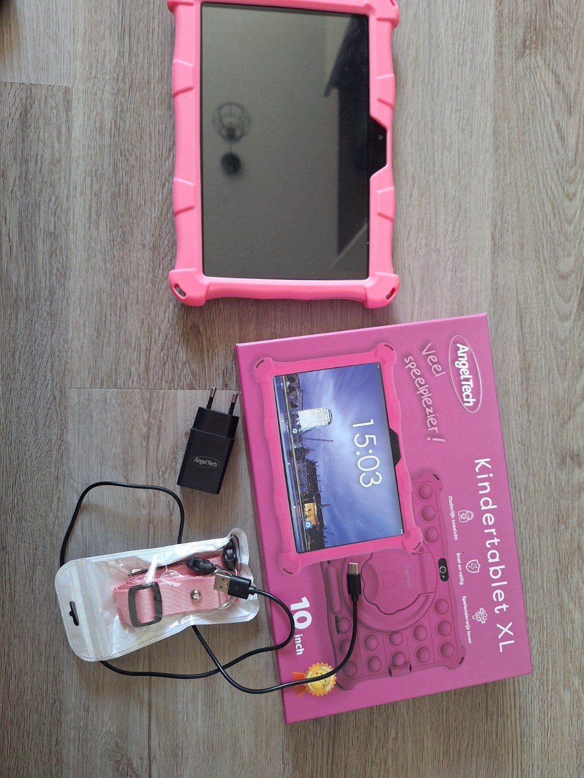 AngelTech Kindertablet XL 10 inch - Zo goed als nieuw, 10 inch, AngelTech, Kindertablet XL, Ophalen of Verzenden