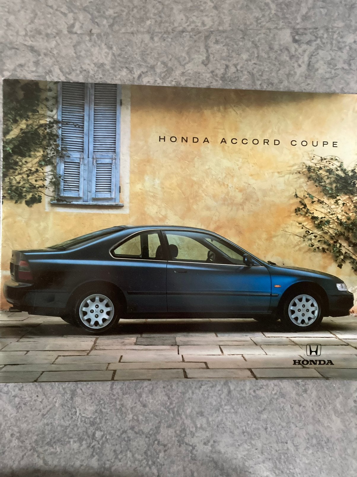 Honda Accord coupé brochure 8 pagina’s nl  ca 1993, Ophalen of Verzenden, Zo goed als nieuw, Honda