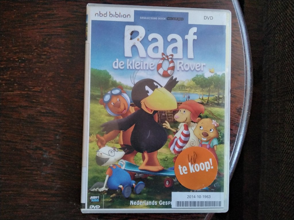 Raaf de kleine rover, origineel, Avontuur, Alle leeftijden, Ophalen of Verzenden, Zo goed als nieuw