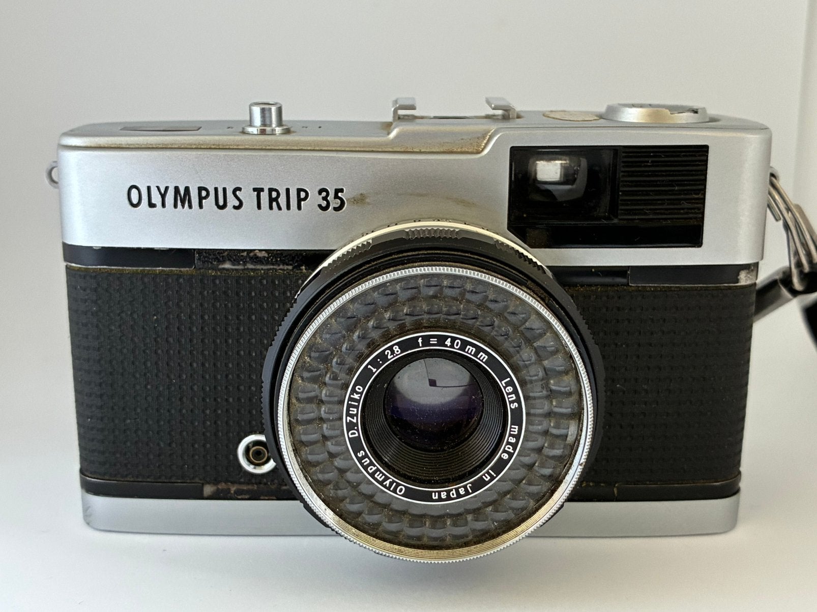 Olympus Trip 35 - Werkt! Inclusief nieuwe filmrol, Ophalen of Verzenden, Gebruikt, Compact, Olympus