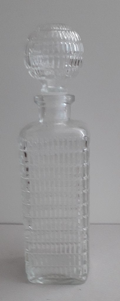 mooie oude glazen stopfles / karaf, Ophalen of Verzenden, Gebruikt, Overige typen