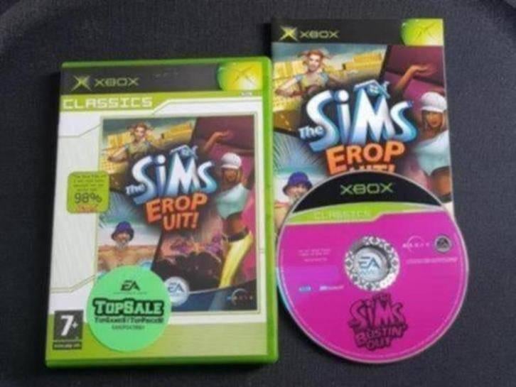 XBOX | The Sims Erop uit!, Spelcomputers en Games, Games | Xbox Original, Gebruikt, Simulatie, 1 speler, Vanaf 12 jaar, Ophalen of Verzenden