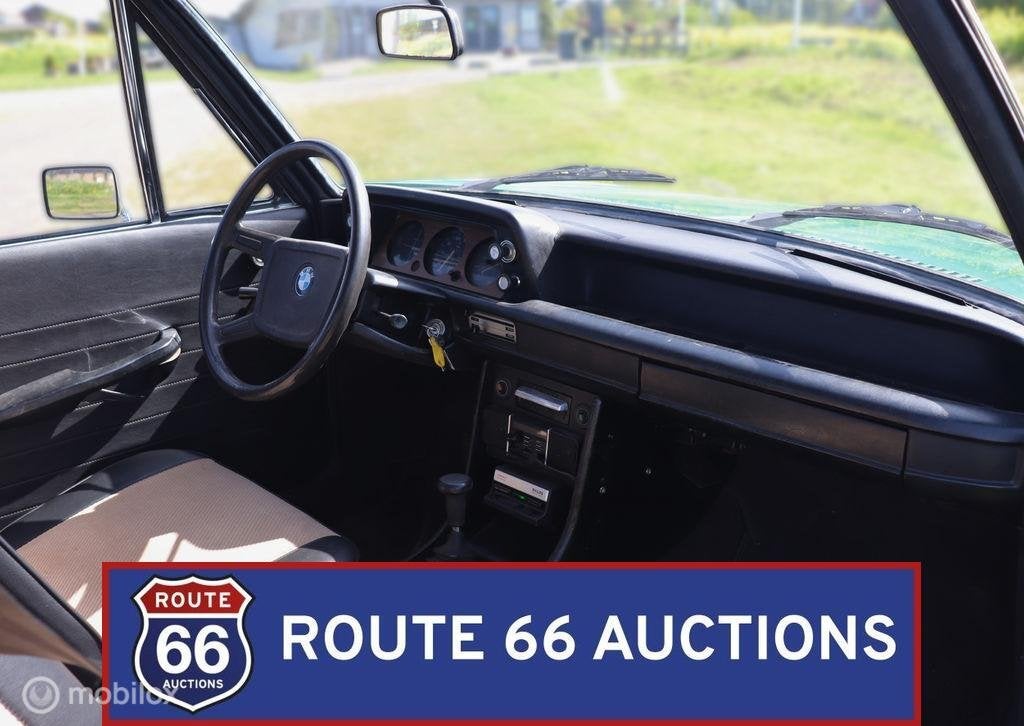 BMW 1802 Touring | 1973 | Route 66 Auctions, Overige carrosserieën, Zwart, Bedrijf, Handgeschakeld