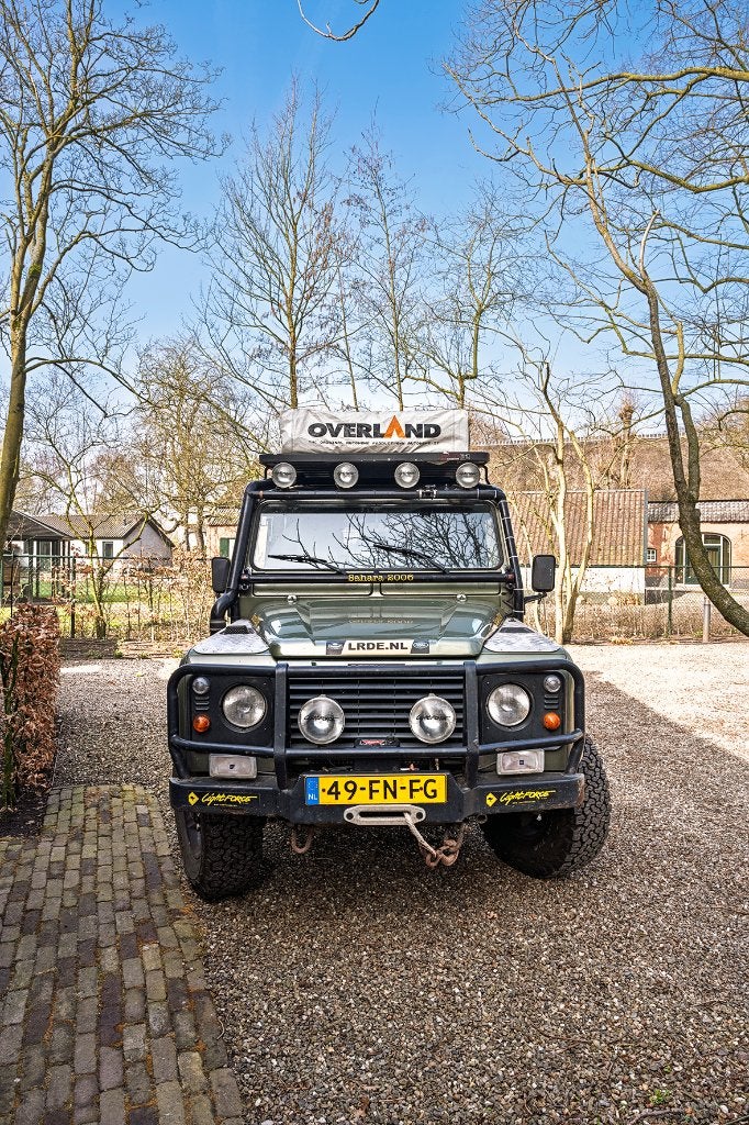Land Rover Defender 2.5TD5 ST WGN 110 2000 Groen, Stof, Zwart, 122 pk, Origineel Nederlands