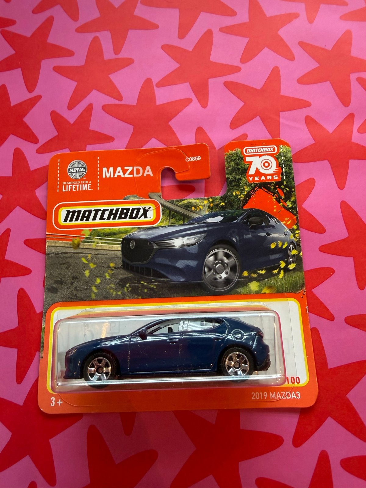 Matchbox Mazda 3 modelauto - Nieuw in verpakking, Verzenden, Nieuw, Auto