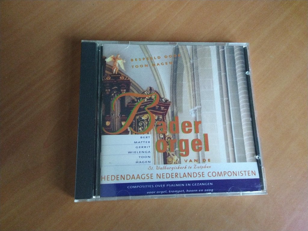 CD Baderorgel van de St. Walburgiskerk te Zutphen, Ophalen of Verzenden, Zo goed als nieuw, Gospel