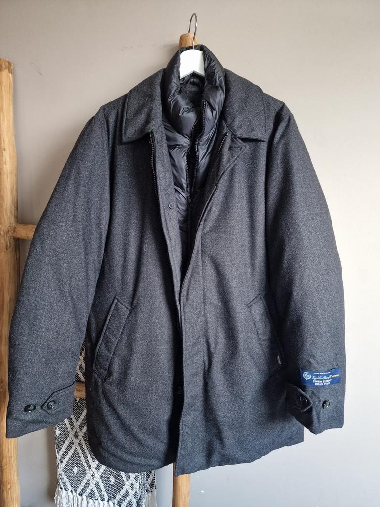 Woolrich Storm System Loro Piana Jas - Maat xL, Ophalen of Verzenden, Zo goed als nieuw, Maat 52/54 (L), Grijs