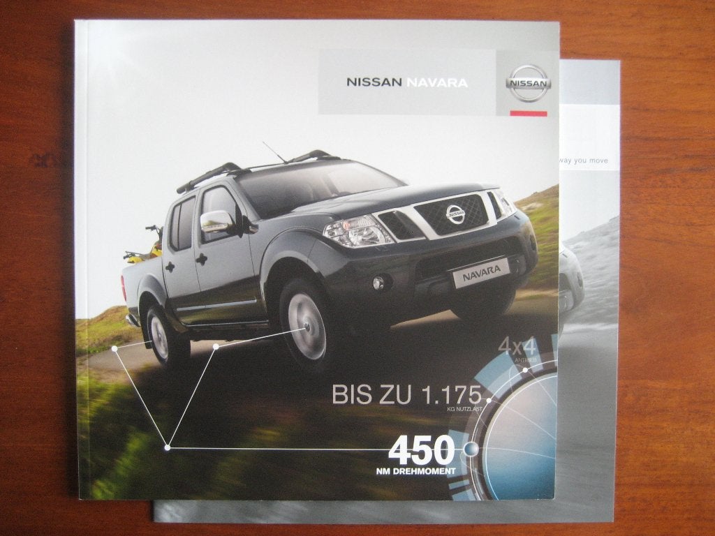 Nissan Navara (2010) + bijlage, Ophalen of Verzenden, Nieuw, Nissan