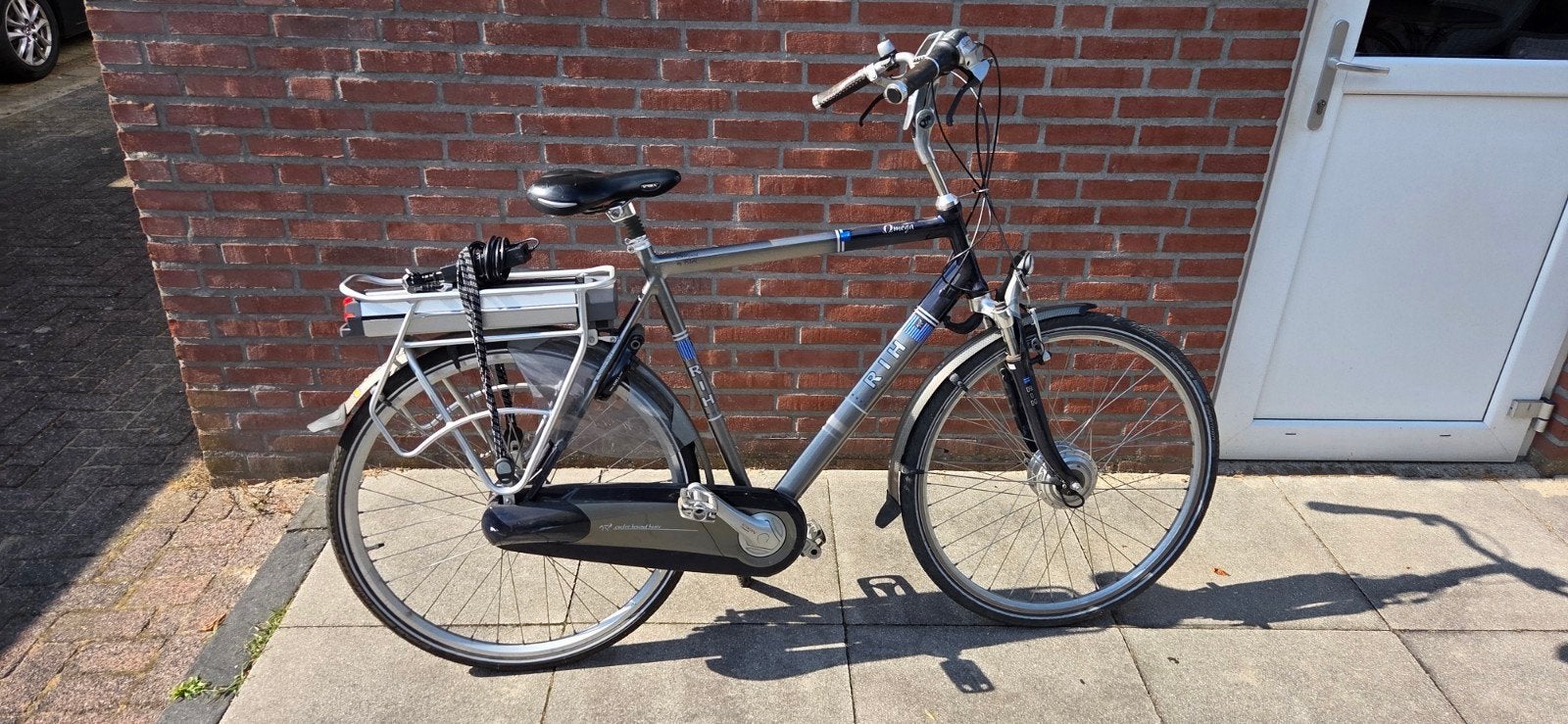 Rih electrische herenfiets 63 cm, Fietsen en Brommers, 59 cm of meer, Ophalen, Zo goed als nieuw, Overige merken