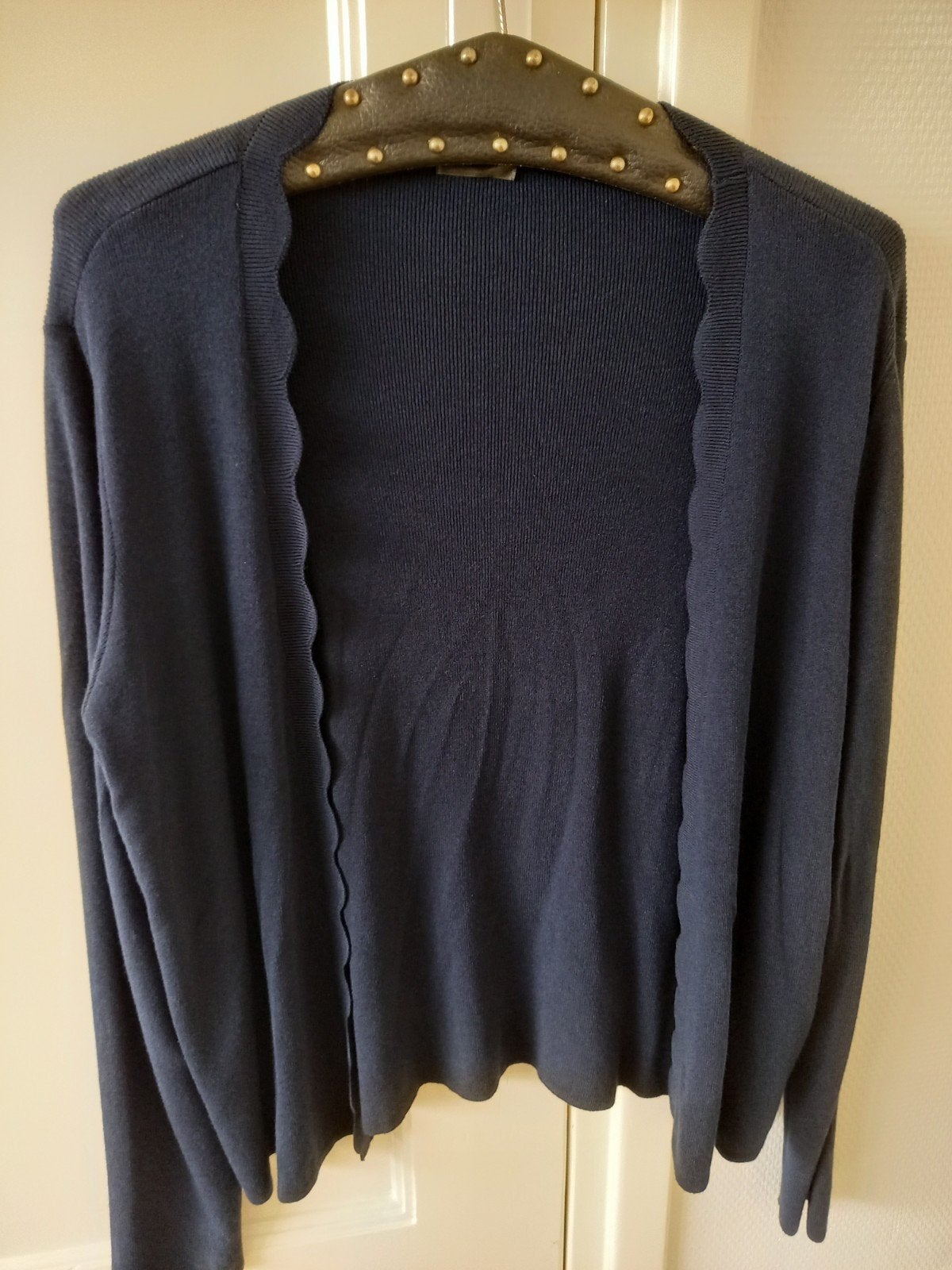 Vest losvallend donker blauw Nieuw Barbera Lebek maat 42, Ophalen of Verzenden, Nieuw, Maat 42/44 (L), Blauw