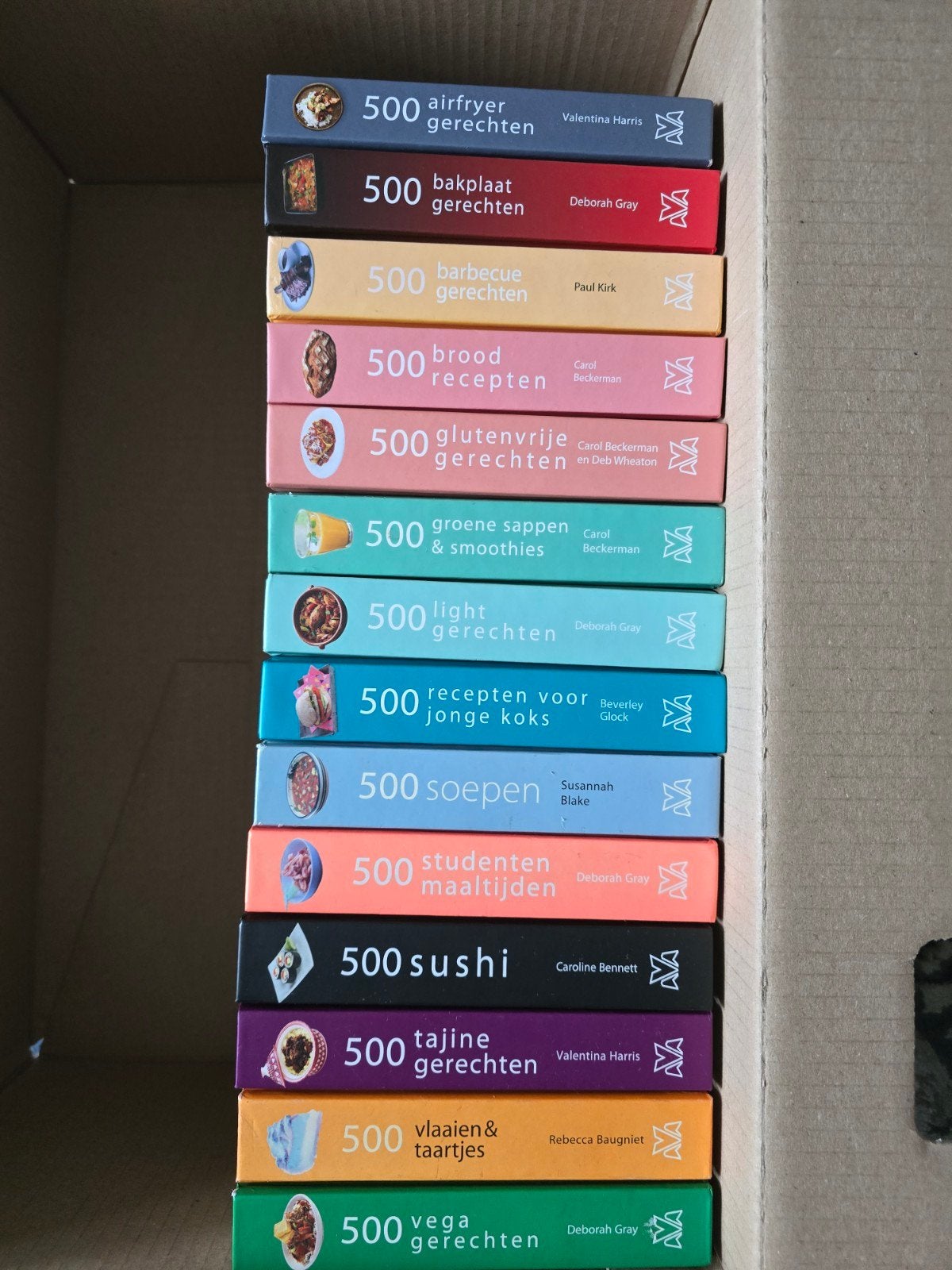 500 recepten boekjes., Boeken, Ophalen of Verzenden