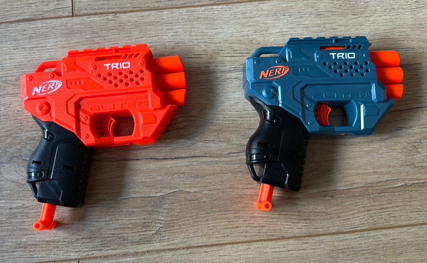 Nerf Elite Trio bundel van 2 blauw en oranje, Ophalen, Nieuw