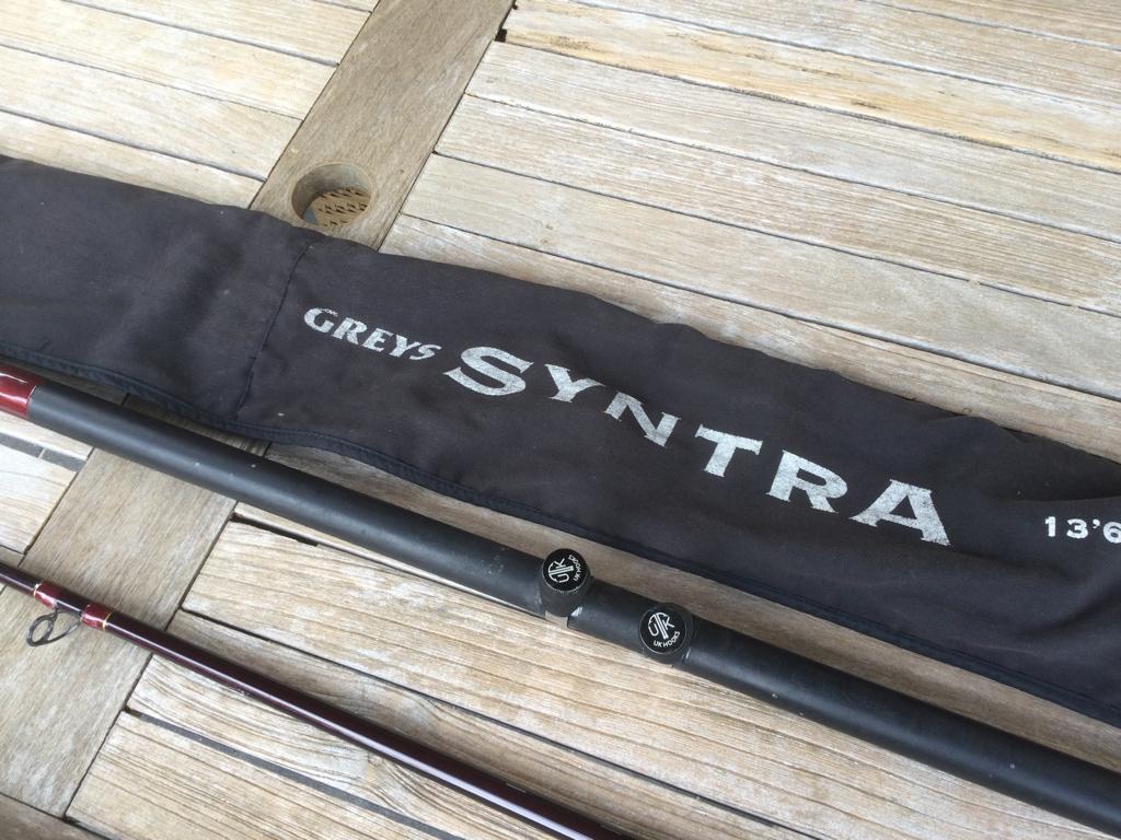 Zeevissen 2pendelworp vishengels greys syntra, Watersport en Boten, Ophalen, Zo goed als nieuw, Overige typen