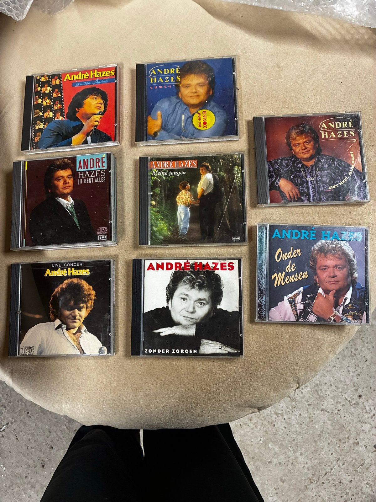 André Hazes CD collectie - 8 stuks, Ophalen of Verzenden, Gebruikt, Levenslied of Smartlap