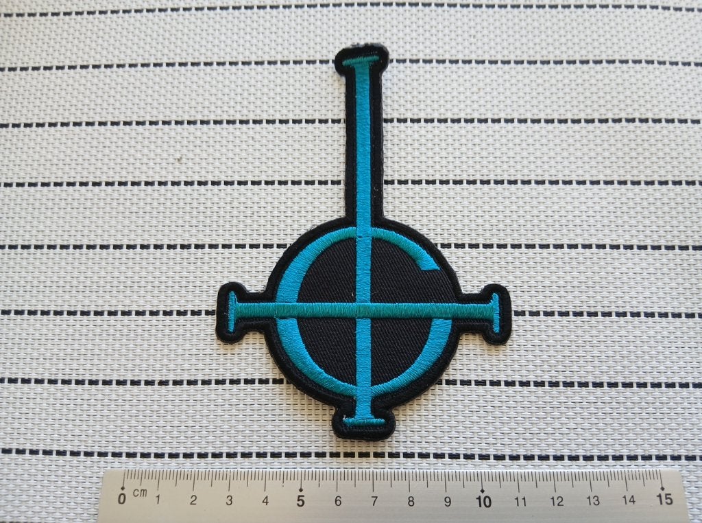 Ghost BC Grucifix Cross Symbol patch g12 metal, Verzenden, Nieuw, Kleding