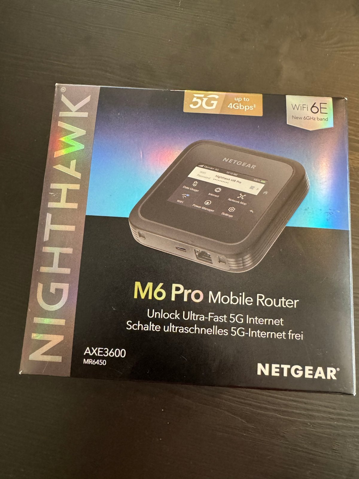 NETGEAR Nighthawk M6 Pro Mobiele Router 5G WiFi 6E, Computers en Software, Ophalen of Verzenden, Zo goed als nieuw, Router
