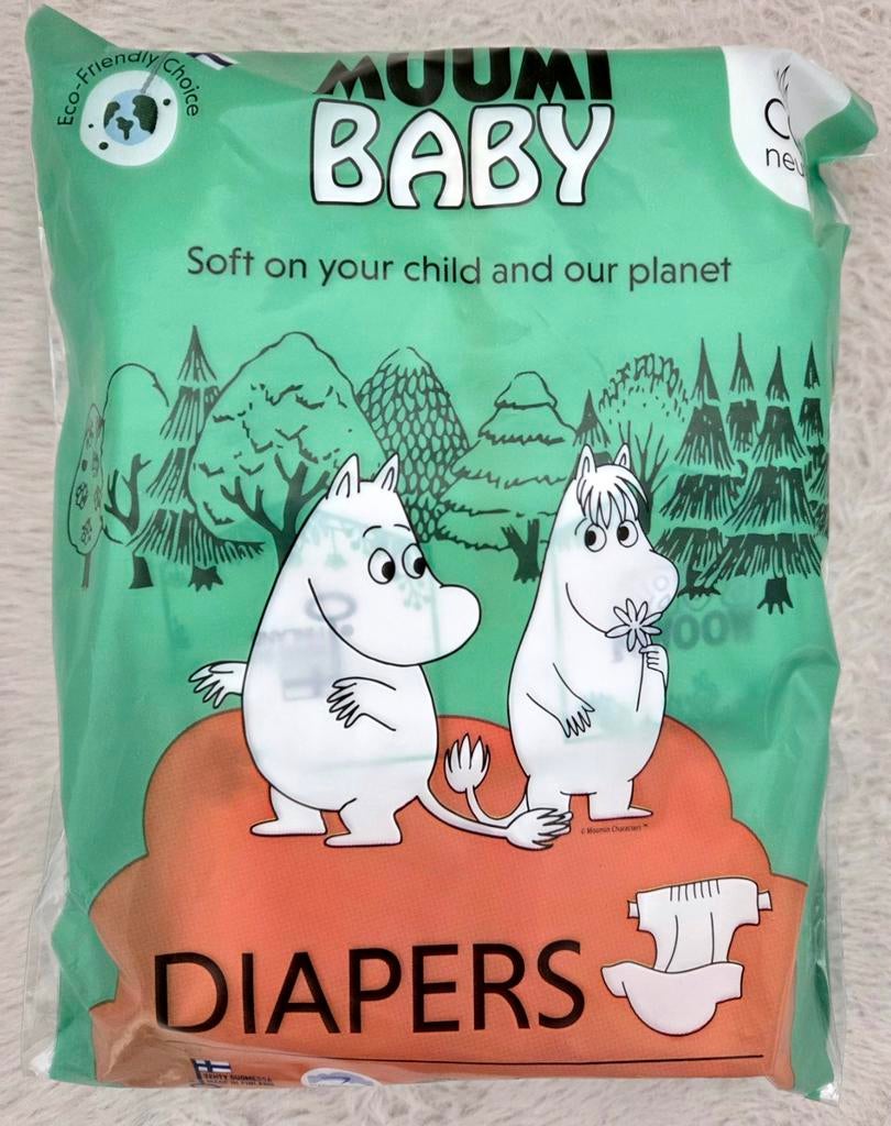 Muumi baby luiers 3 stuks, Ophalen of Verzenden, Nieuw