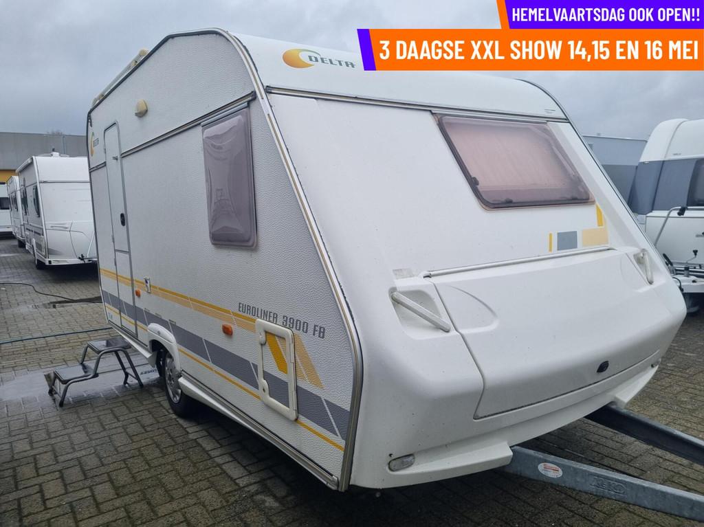 DELTA EUROLINER 3900 FB FRANSBED + VOORTENT + EINDKEUKEN, Serviceluik, Bedrijf, 750 - 1000 kg, 6 tot 7 meter