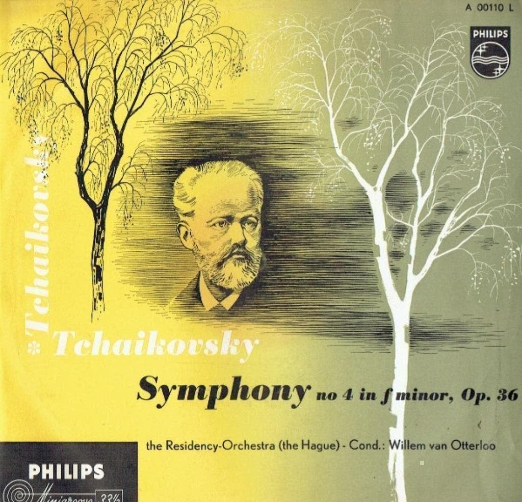 Tchaikovsky Van Otterloo– Symphony No 4 In F Minor Op 36, Kamermuziek, Ophalen of Verzenden, Zo goed als nieuw, 12 inch