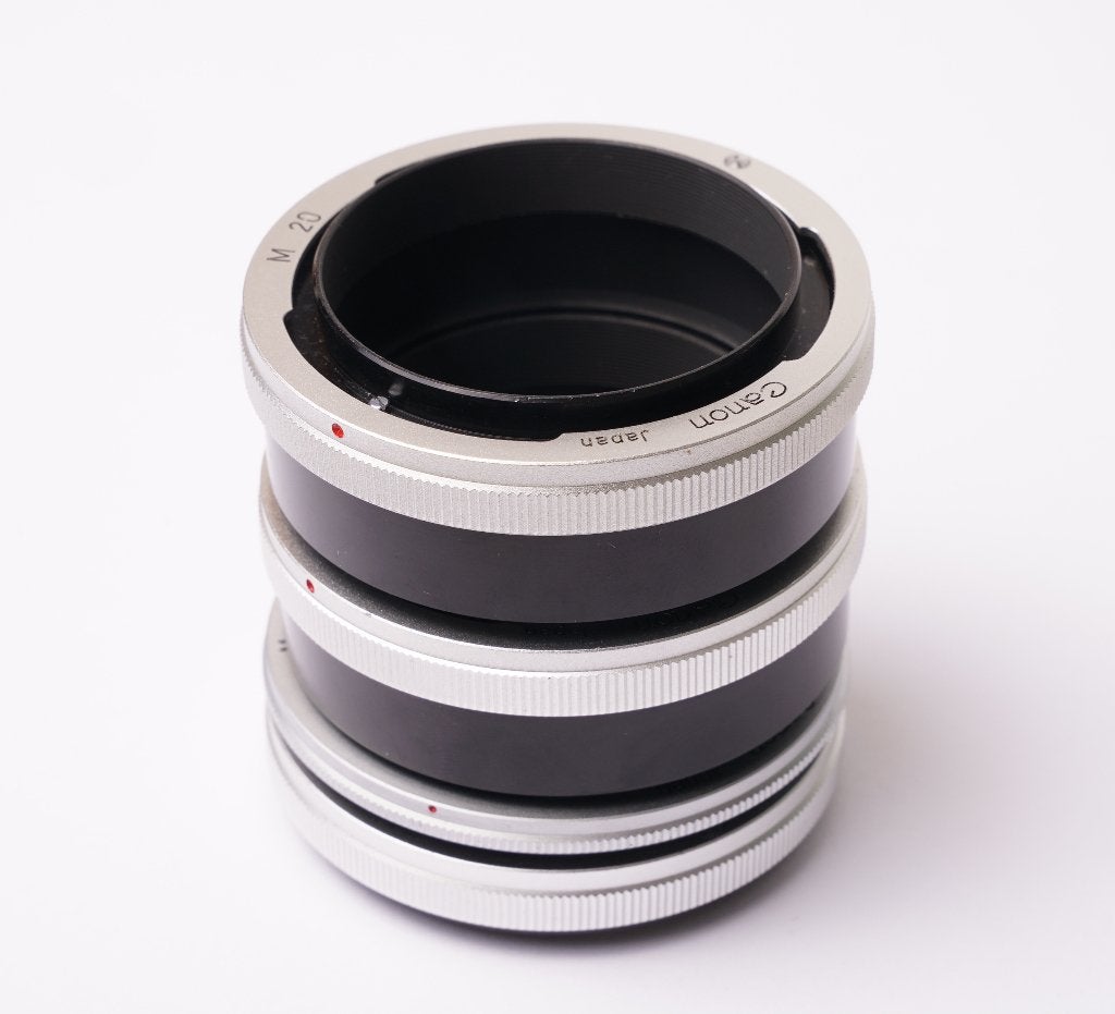 Canon M set tussenringen 4 stuks, Macrofunctie, Canon, Ophalen of Verzenden, Zo goed als nieuw