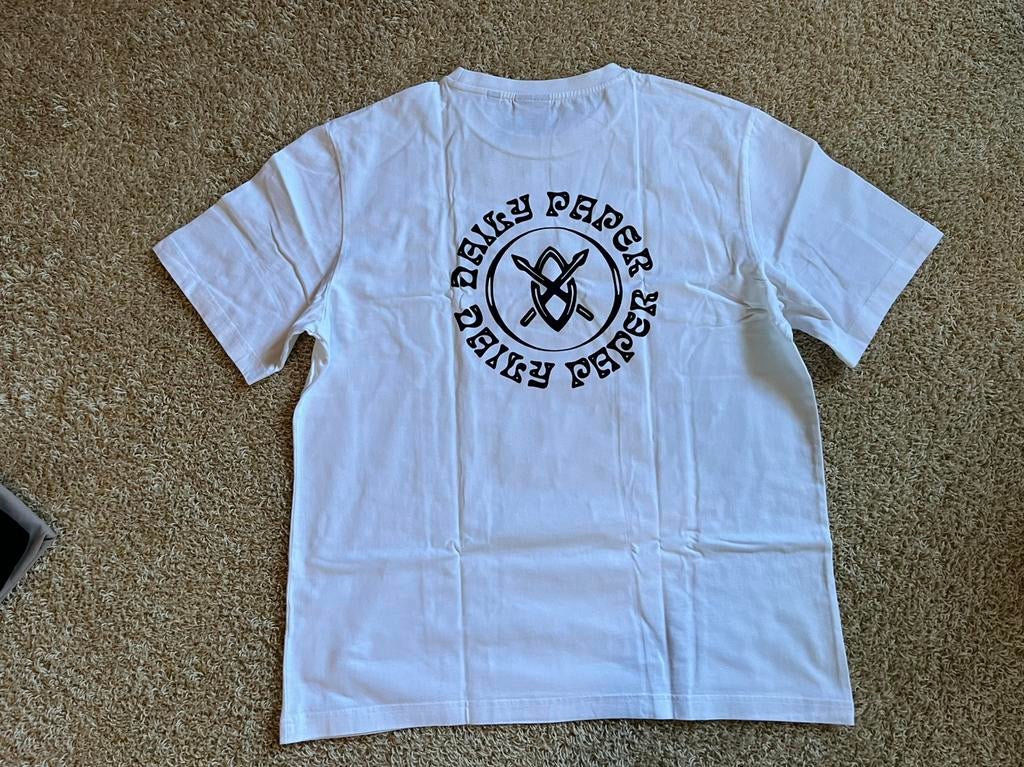 Daily paper shirt wit mt. XL, Ophalen of Verzenden, Nieuw, Maat 56/58 (XL), Wit