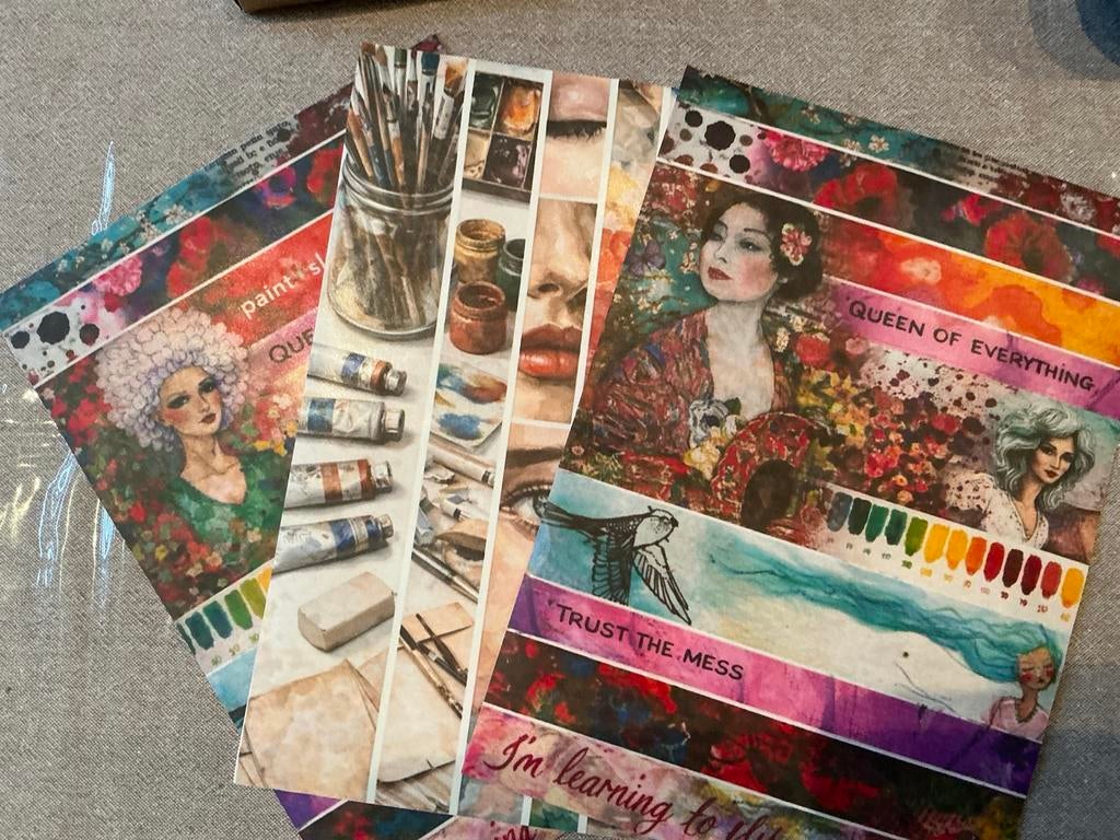 Washi sheets - 3 stuks, Hobby en Vrije tijd, Handgemaakt, Nieuw, Ophalen of Verzenden, Papier of Karton