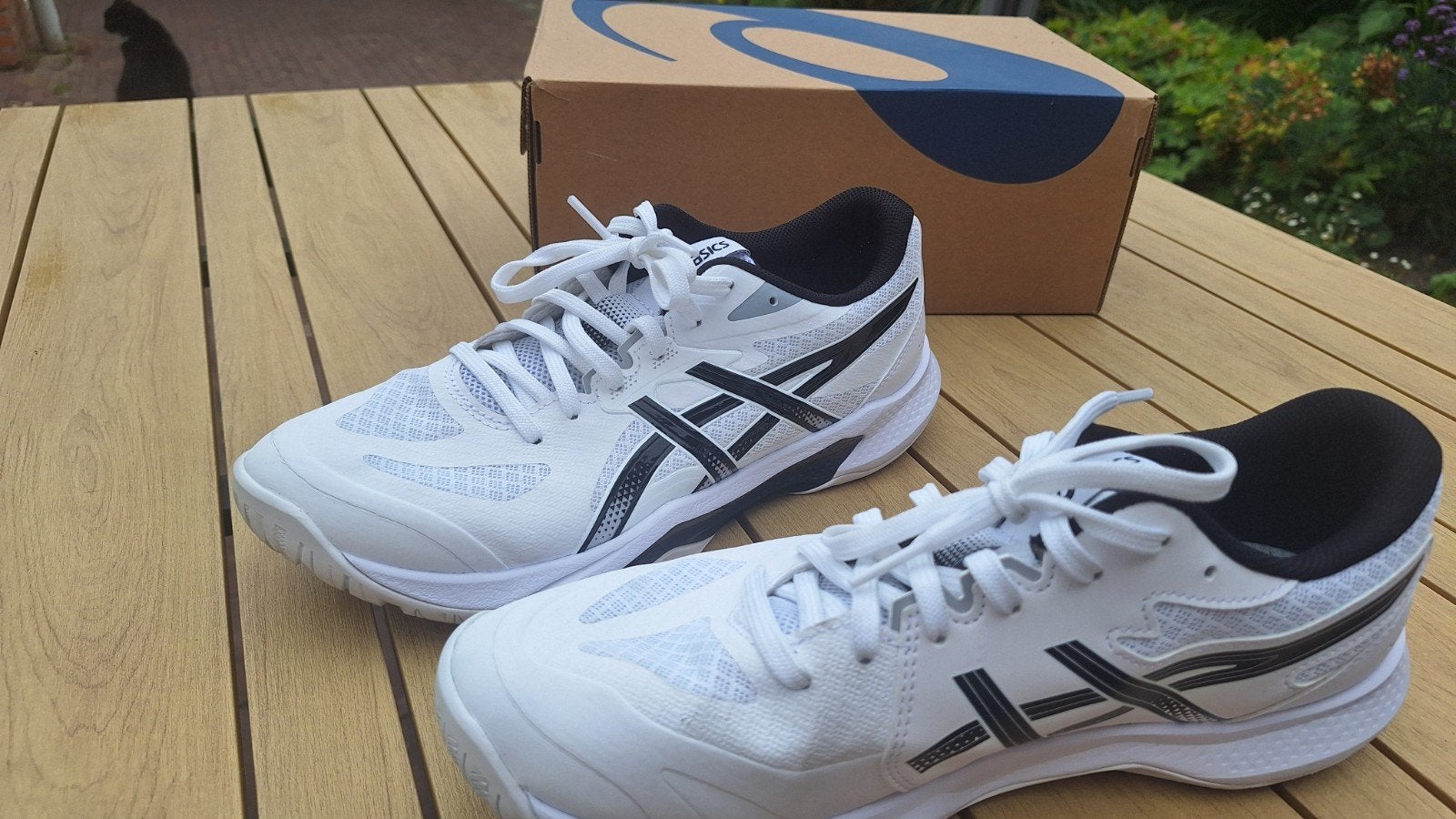 ASICS Gel-Tactic 13 Heren Sportschoenen - Maat 41.5, Nieuw, Ophalen of Verzenden, ASICS, Wit