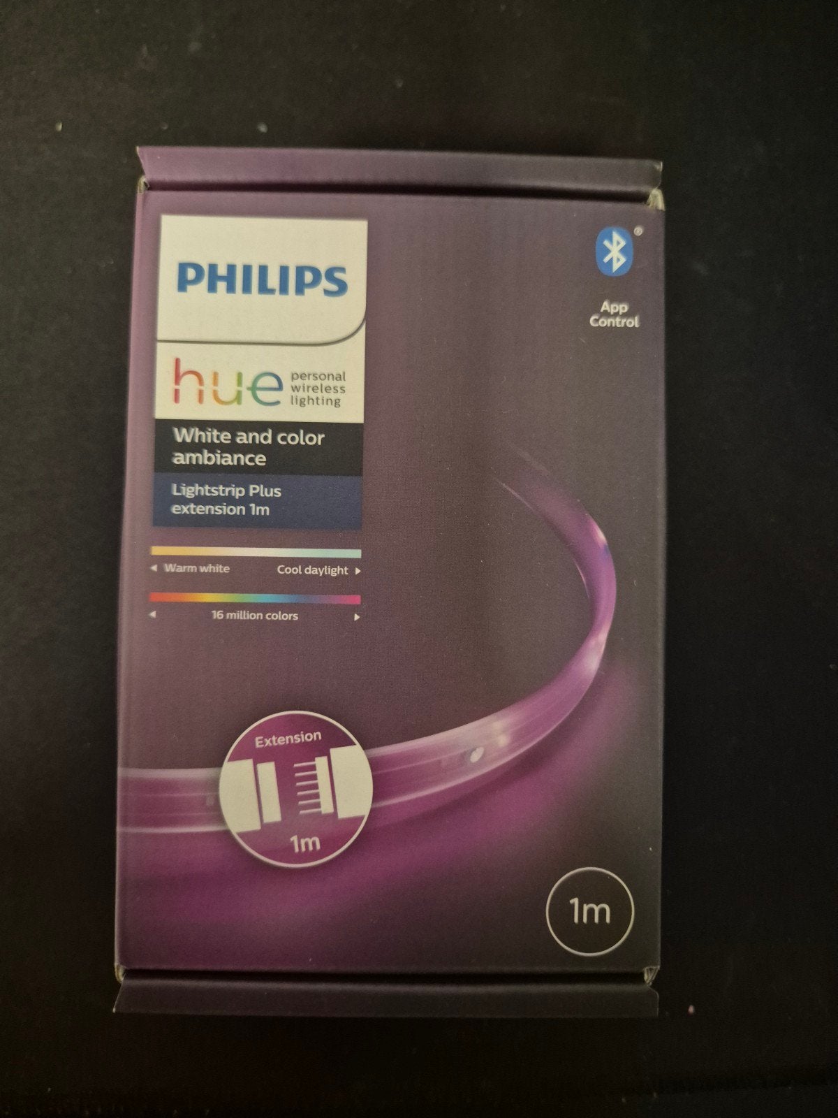 Philips Hue Lightstrip Plus Extension 1m, Huis en Inrichting, Meerkleurig, Nieuw, Ophalen of Verzenden, Philips Hue