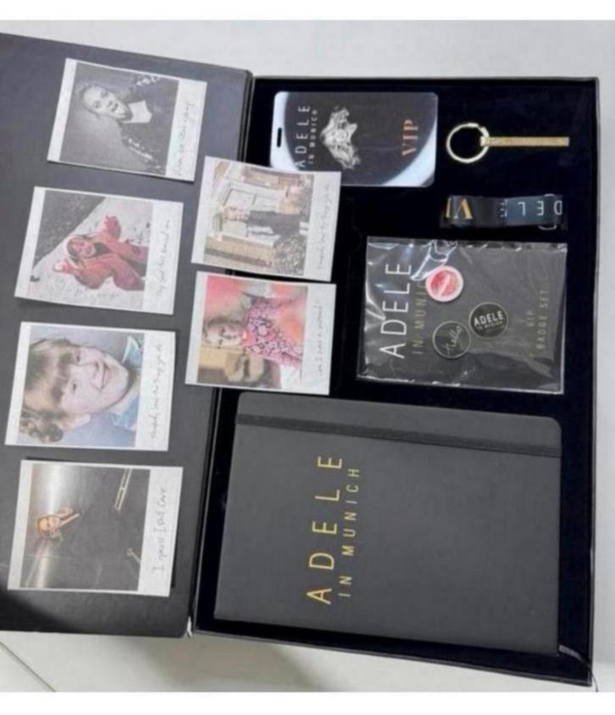 Adele in Munich 2024 VIP Concert Gift Box Munchen Exclusive, Verzamelen, Overige typen, Nieuw, Ophalen of Verzenden, H