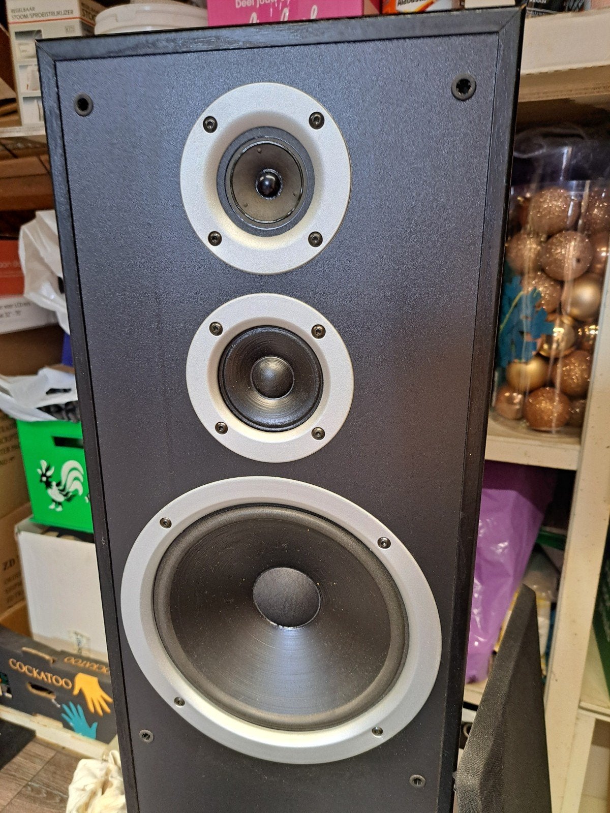 Speakers, Audio, Tv en Foto, Luidsprekers, Gebruikt, 60 tot 120 watt, Front, Rear of Stereo speakers, Ophalen