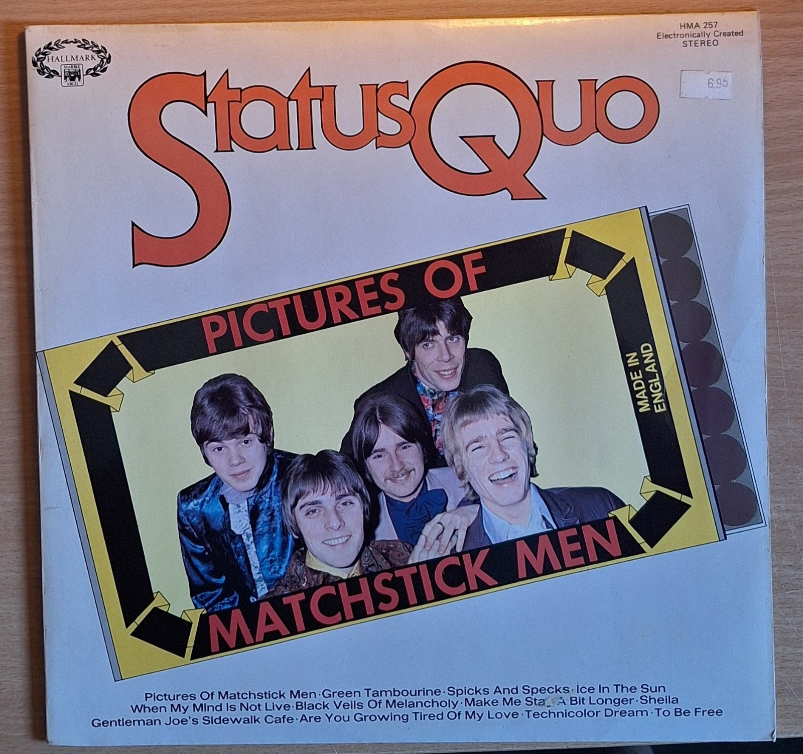 Status Quo - Pictures of Matchstick Men (Hallmark, Made in E, Ophalen of Verzenden, Zo goed als nieuw, 12 inch, Poprock