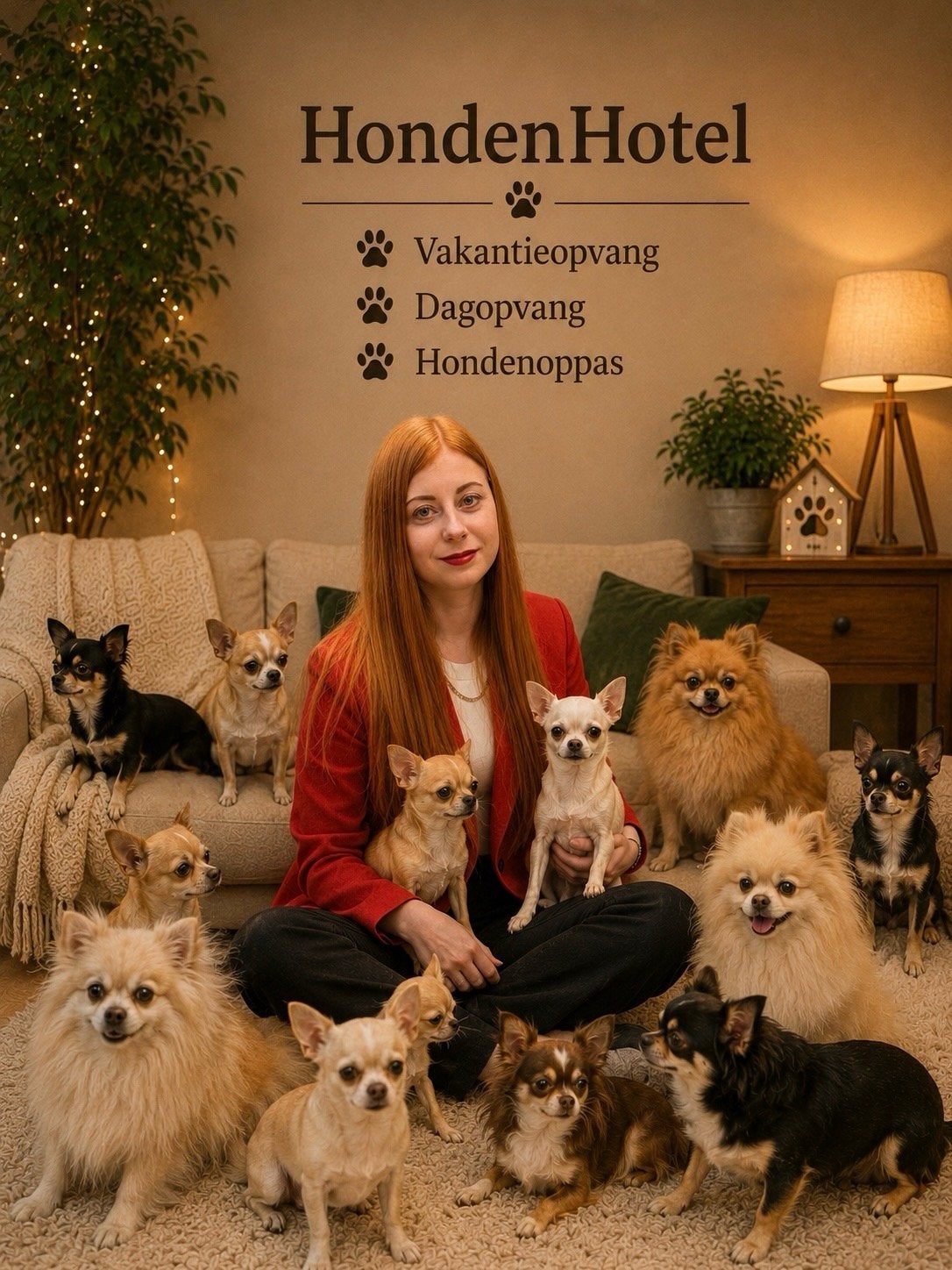 Hondenopvang Hondenoppas vakantieopvang kleine hond, Ophalen, Nieuw