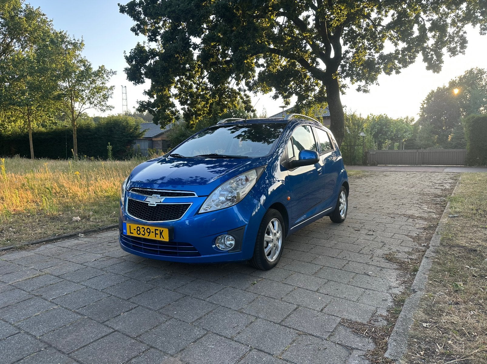 Chevrolet Spark 1.2 2011 Blauw, Ophalen