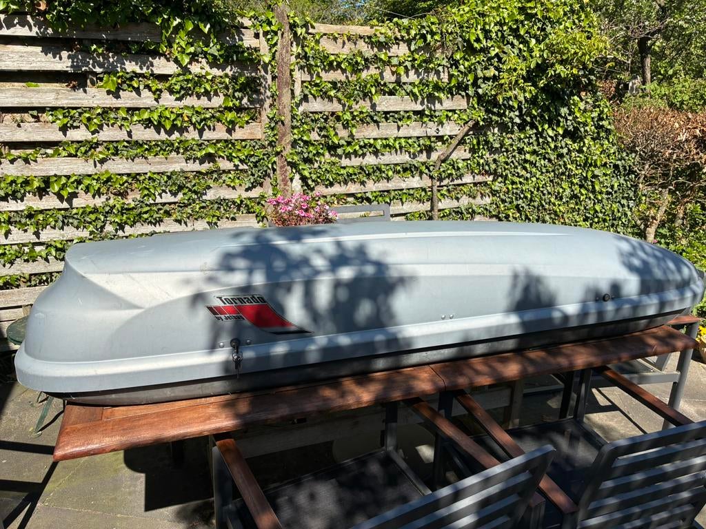 Jetdag Tornado dakkoffer, Ophalen, Gebruikt
