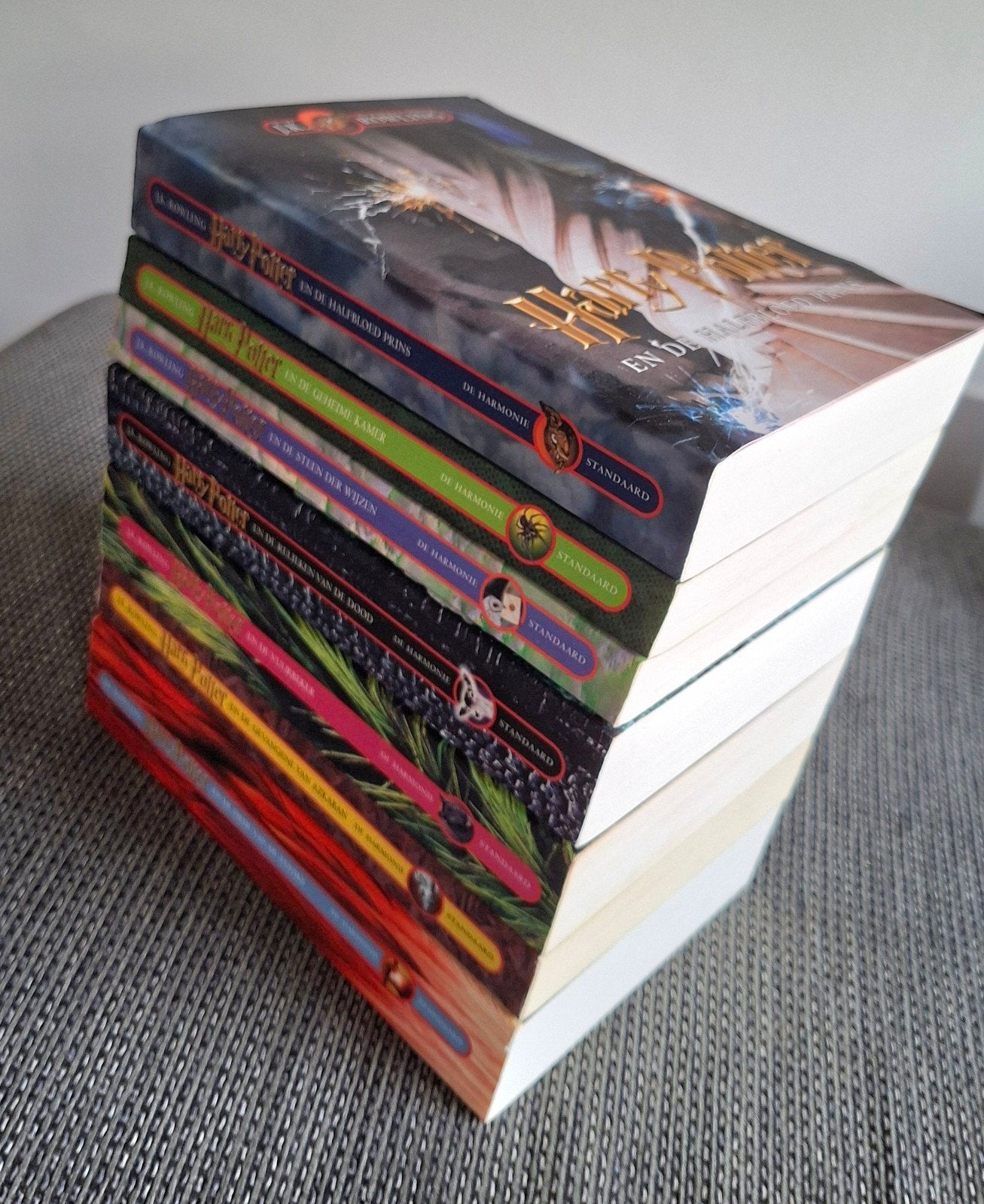 Harry Potter boeken complete reeks 1-7, Boeken, Ophalen of Verzenden, Gelezen
