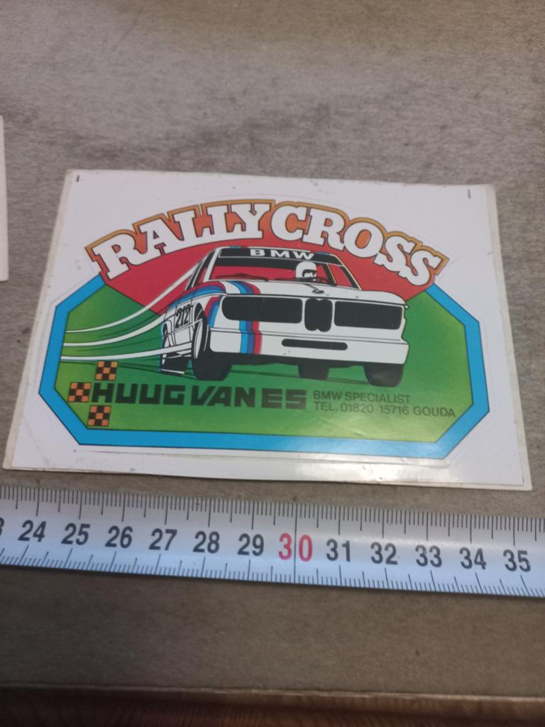 Rallycross huur van es Gouda bmw specialist, Ophalen of Verzenden, Nieuw