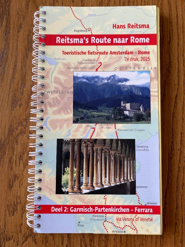 Reitsma, Route naar Rome, Deel 2, Boeken, Reisgidsen, Overige merken, Fiets- of Wandelgids, Europa, Ophalen of Verzenden