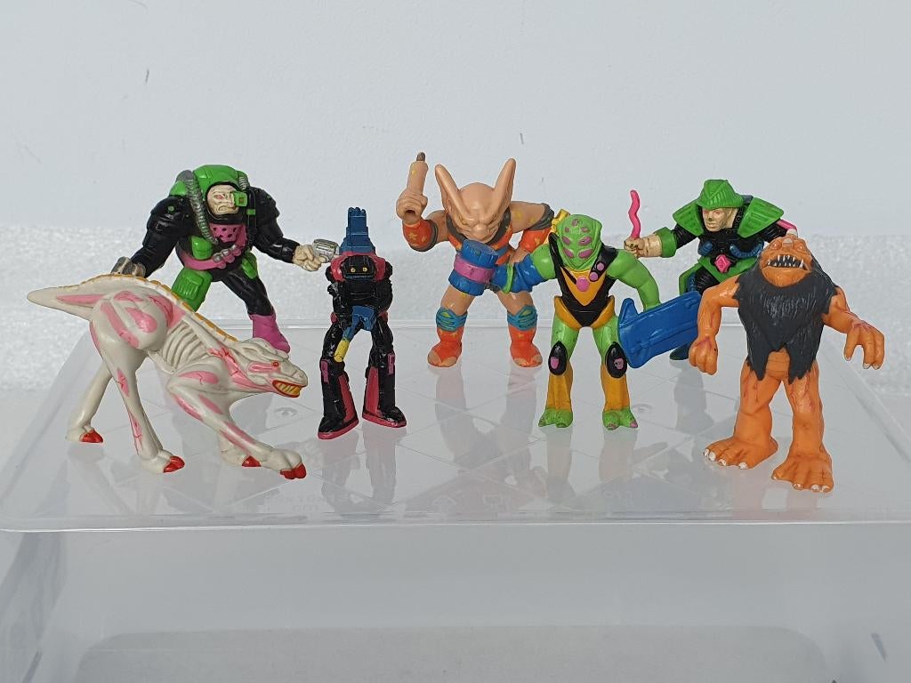 Lot van 7 Trash Bag Bunch figuren (Galoob, Lgti, 1991), Ophalen of Verzenden, Gebruikt
