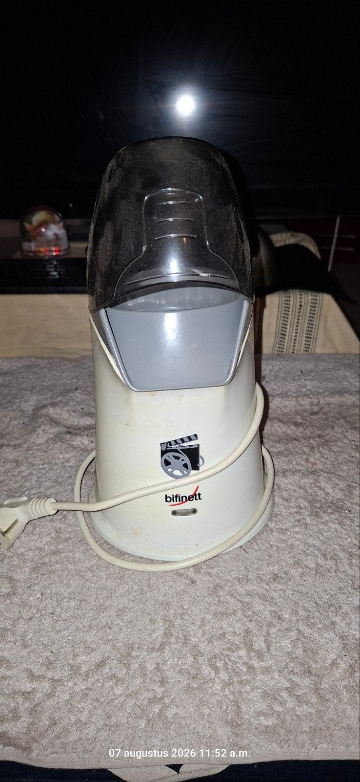 Bifinett Popcornmachine - Perfect voor filmavonden, Verzenden, Gebruikt