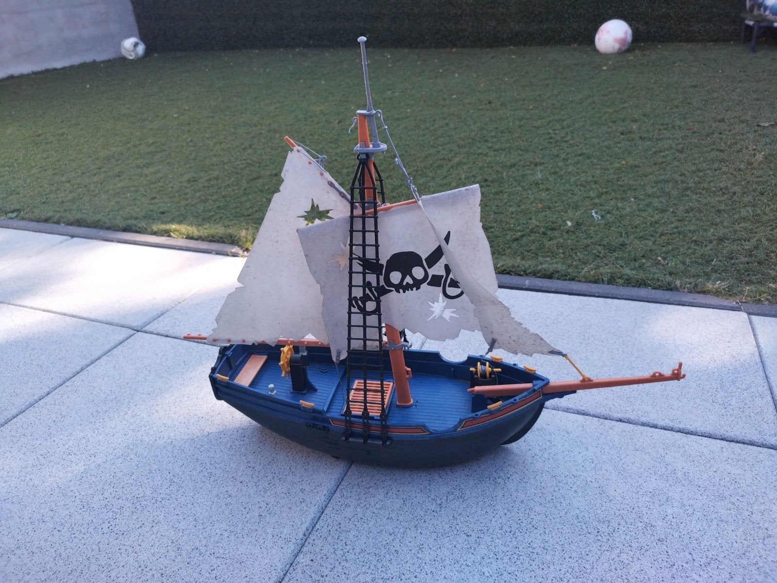 Playmobil piratenschip met piraten, Ophalen of Verzenden