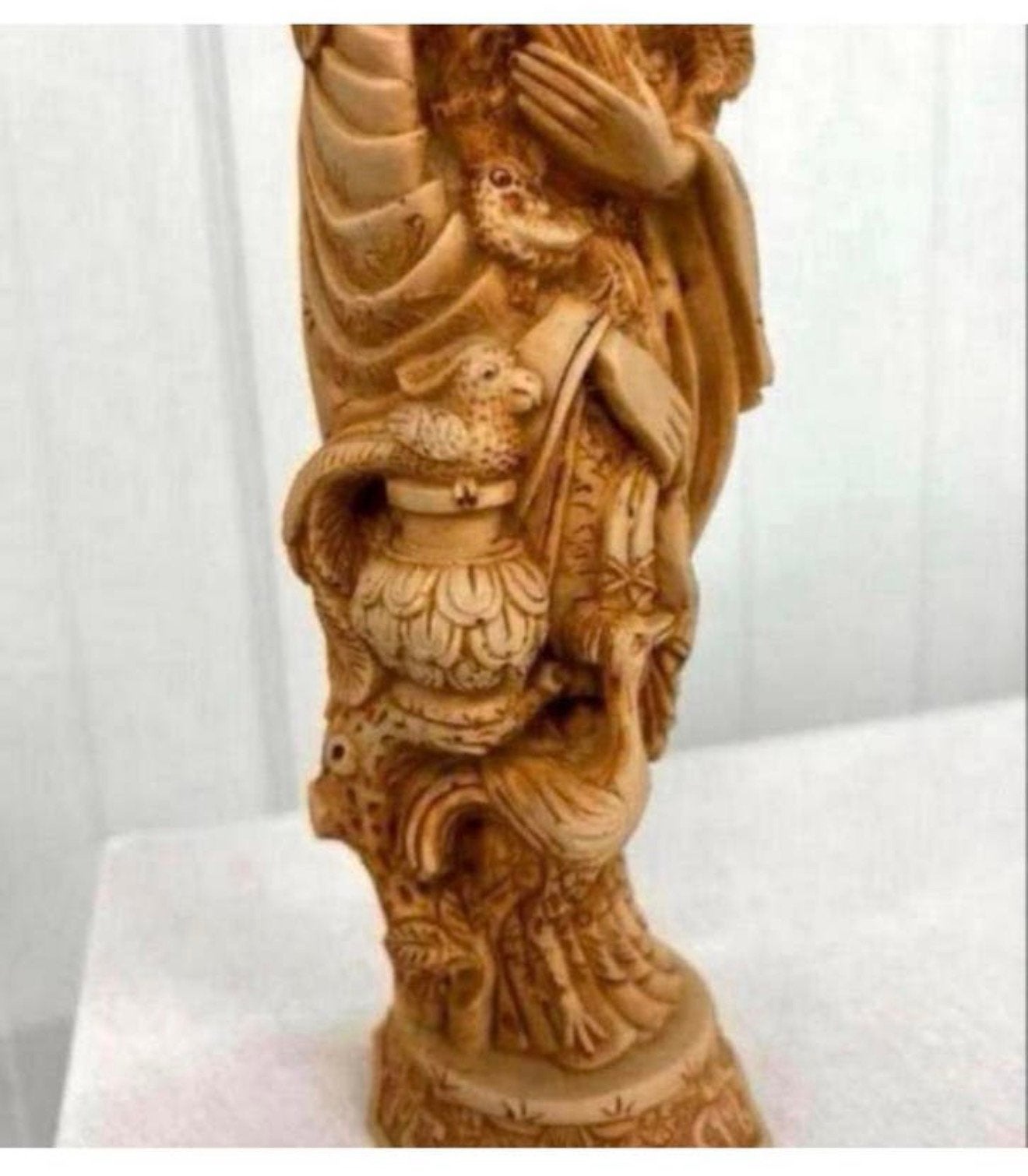 Chinees beeld ivorine 27cm prachtig in detail beeldje china, Ophalen of Verzenden