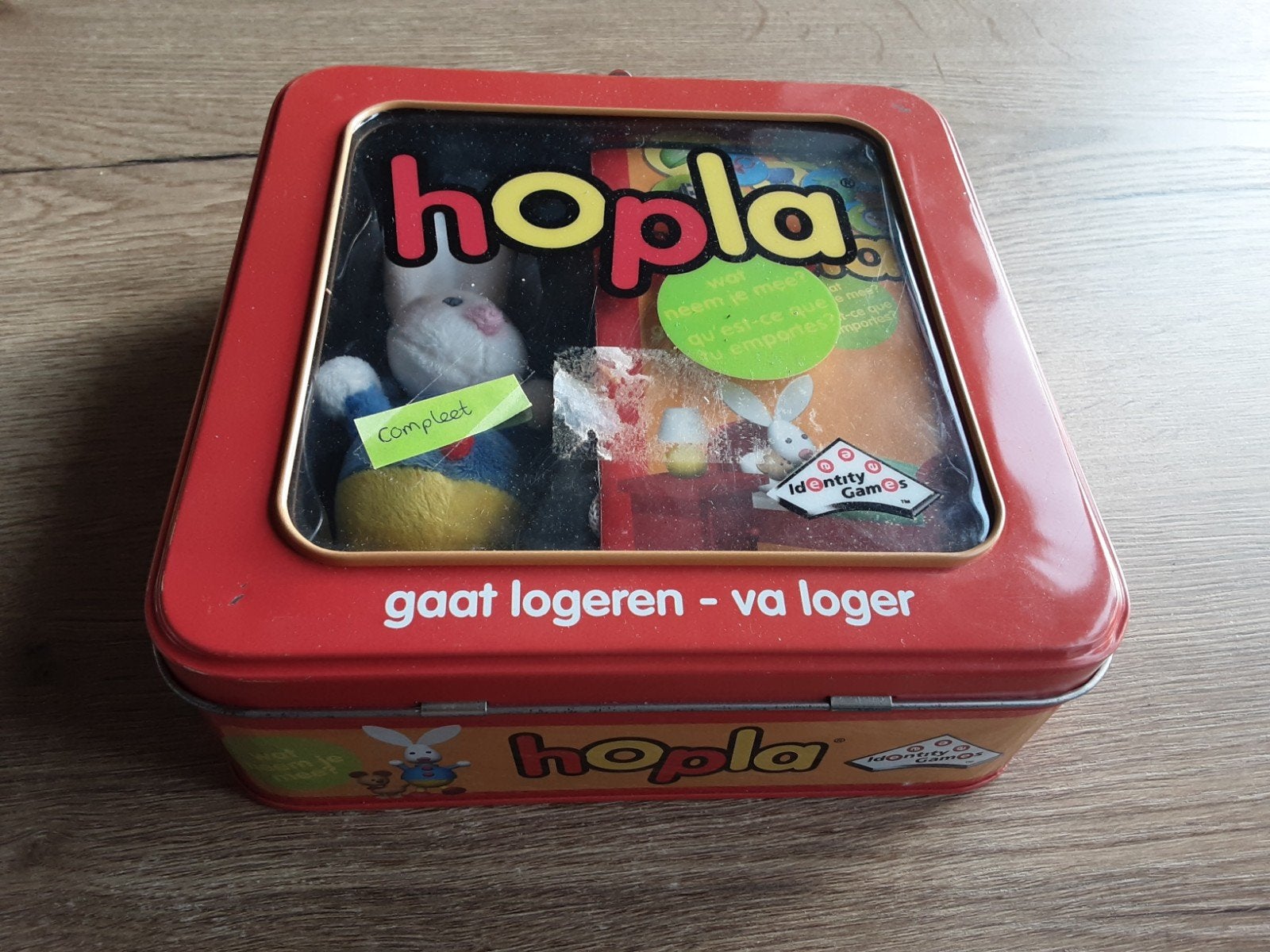 hopla gaat logeren spel, Ophalen of Verzenden, Zo goed als nieuw