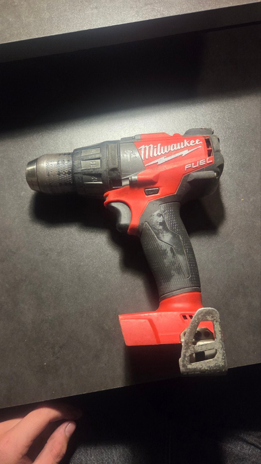 Milwaukee Boormachine M18 FPD - Gebruikt, Ophalen of Verzenden, Gebruikt, 600 watt of meer, Klopboormechanisme