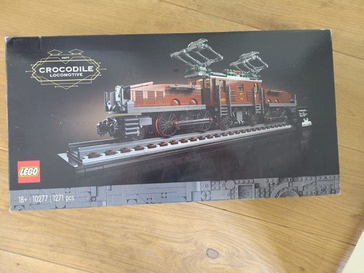 Lego Creator Expert 10277 Krokodil Locomotief, Lego, Nieuw, Ophalen of Verzenden, Ongeopend/sealed