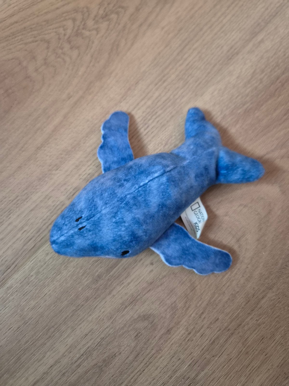 National Geographic Kids Walvis Knuffel - Zo goed als nieuw, Overige merken, Overige karakters, Overige typen, Blauw