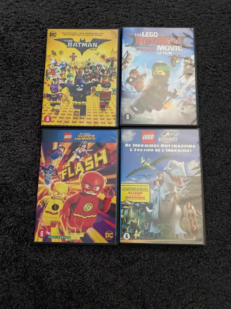 LEGO DVD Film Collectie: Batman, Ninjago, Flash, Jurassic Wo, Auto diversen, Autogereedschap, Gebruikt, Ophalen of Verzenden